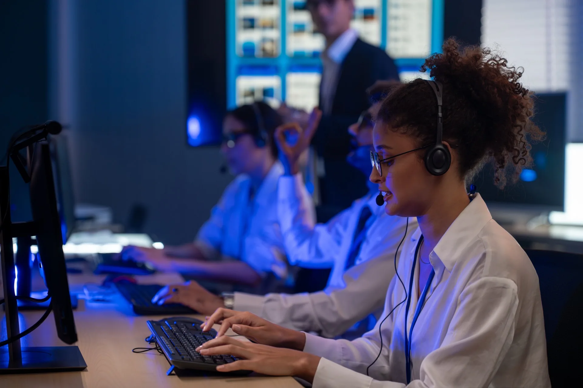 Livezen support team monitoring client websites and servers